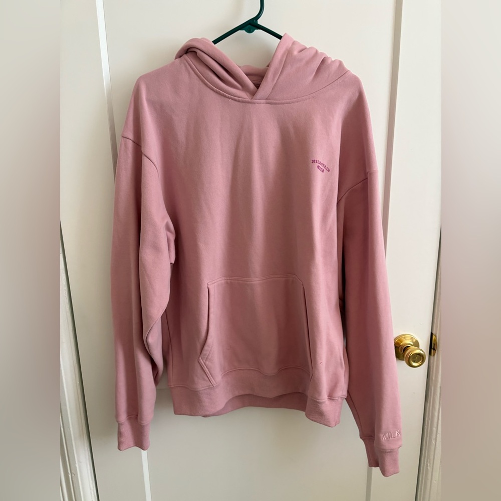 Milkstain Pink Hoodie